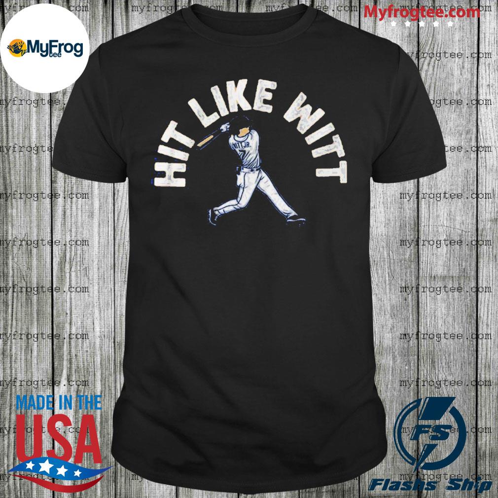 Bobby Witt Jr Hit Like Witt shirt, hoodie, sweater, long sleeve and tank top