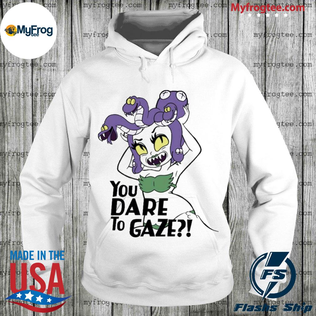 Cuphead Cala Maria Medusa You Dare To Gaze Shirt, hoodie, sweater and long  sleeve