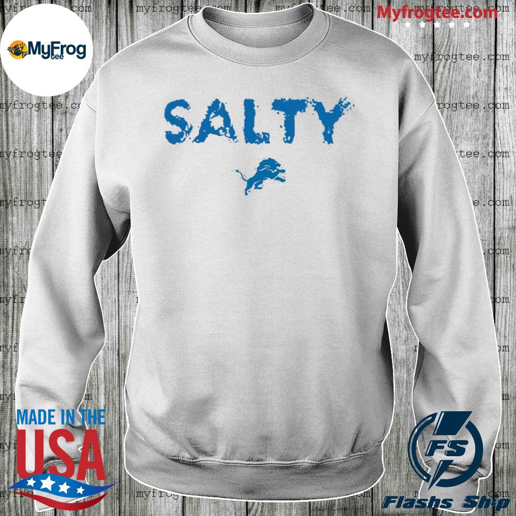 salty detroit lions t shirt, Custom prints store