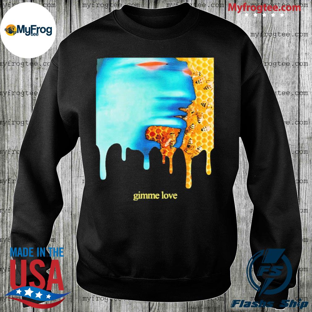 Acid wash outlet gimme love hoodie