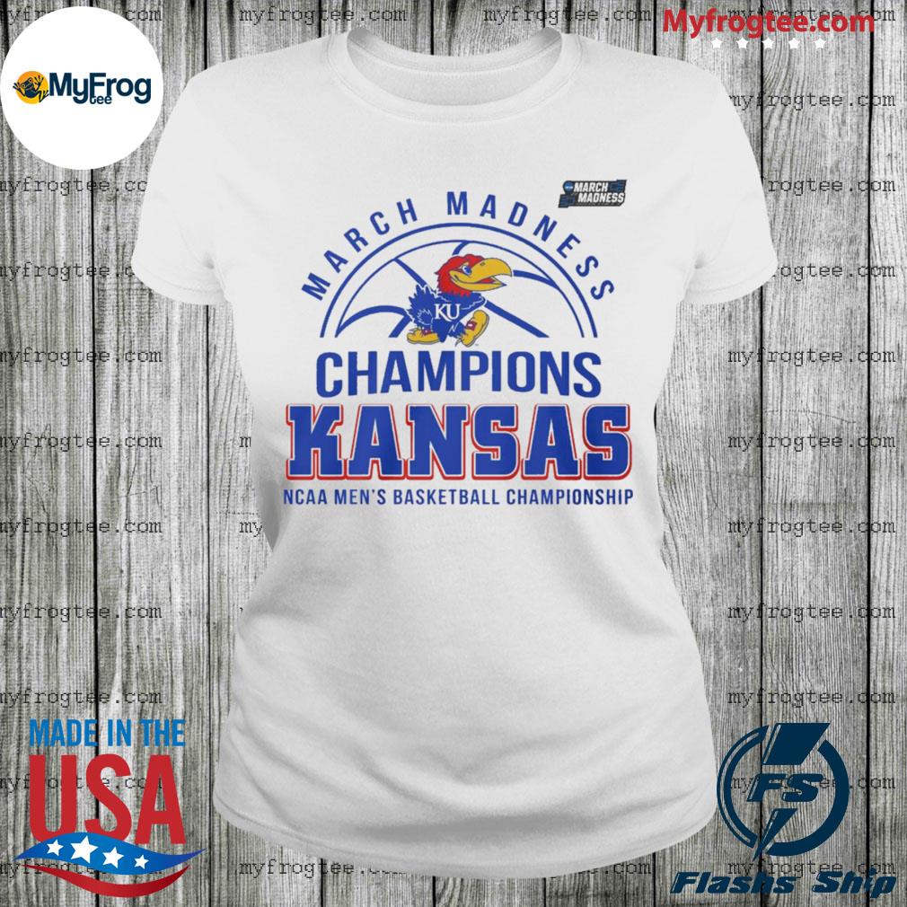 March madness champions kansas ncaa men's basketball championship shirt,  hoodie, sweater and long sleeve