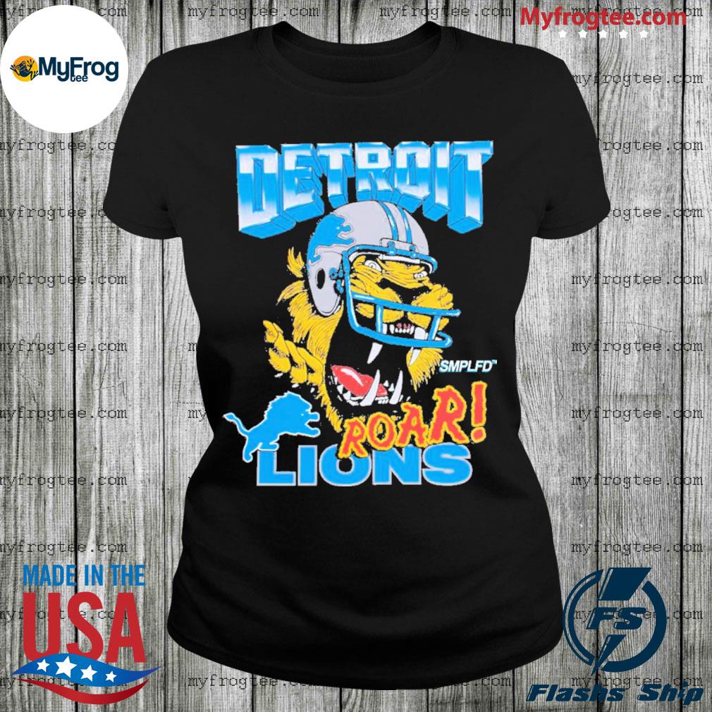 Top sMPLFD x Lions detroit shirt, hoodie, sweater, long sleeve and tank top