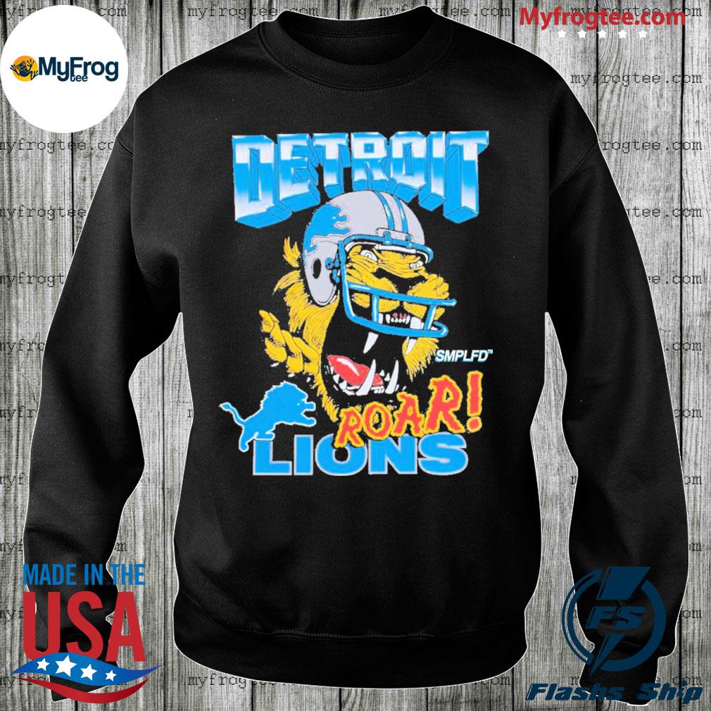Smplfd X Lions Roar Tee Detroit Lions Smplfd Shirt, hoodie, sweater and  long sleeve