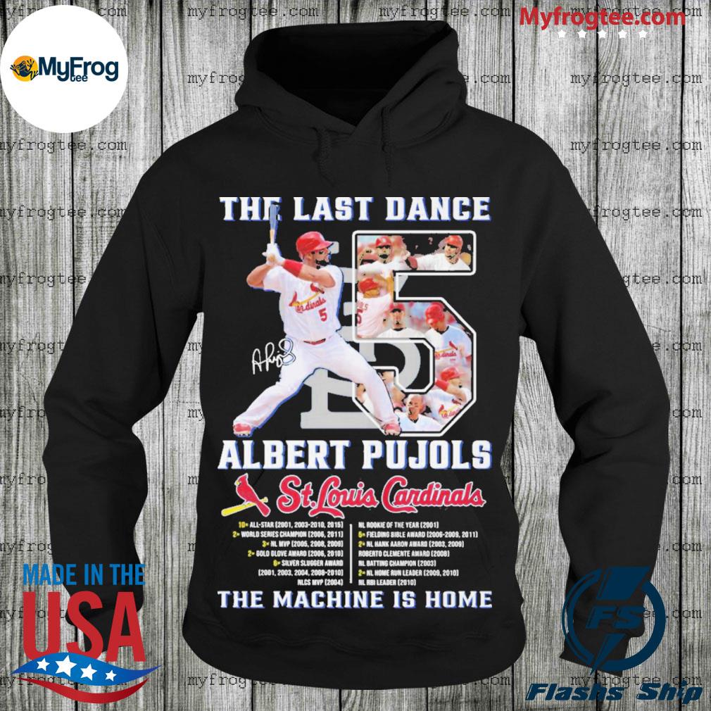 The Last Dance Albert Pujols signature St. Louis Cardinals the