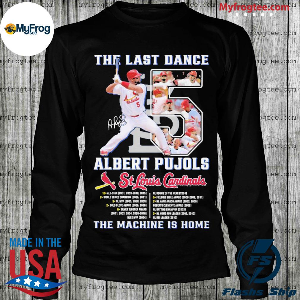 The Last Dance Albert Pujols signature St. Louis Cardinals the