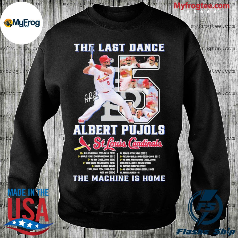 The Last Dance Albert Pujols signature St. Louis Cardinals the