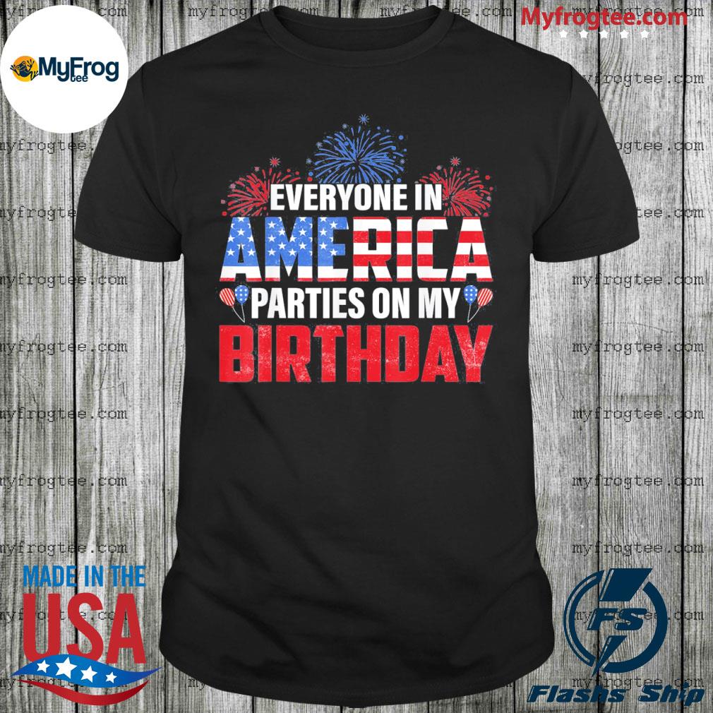 fourth of july birthday shirts