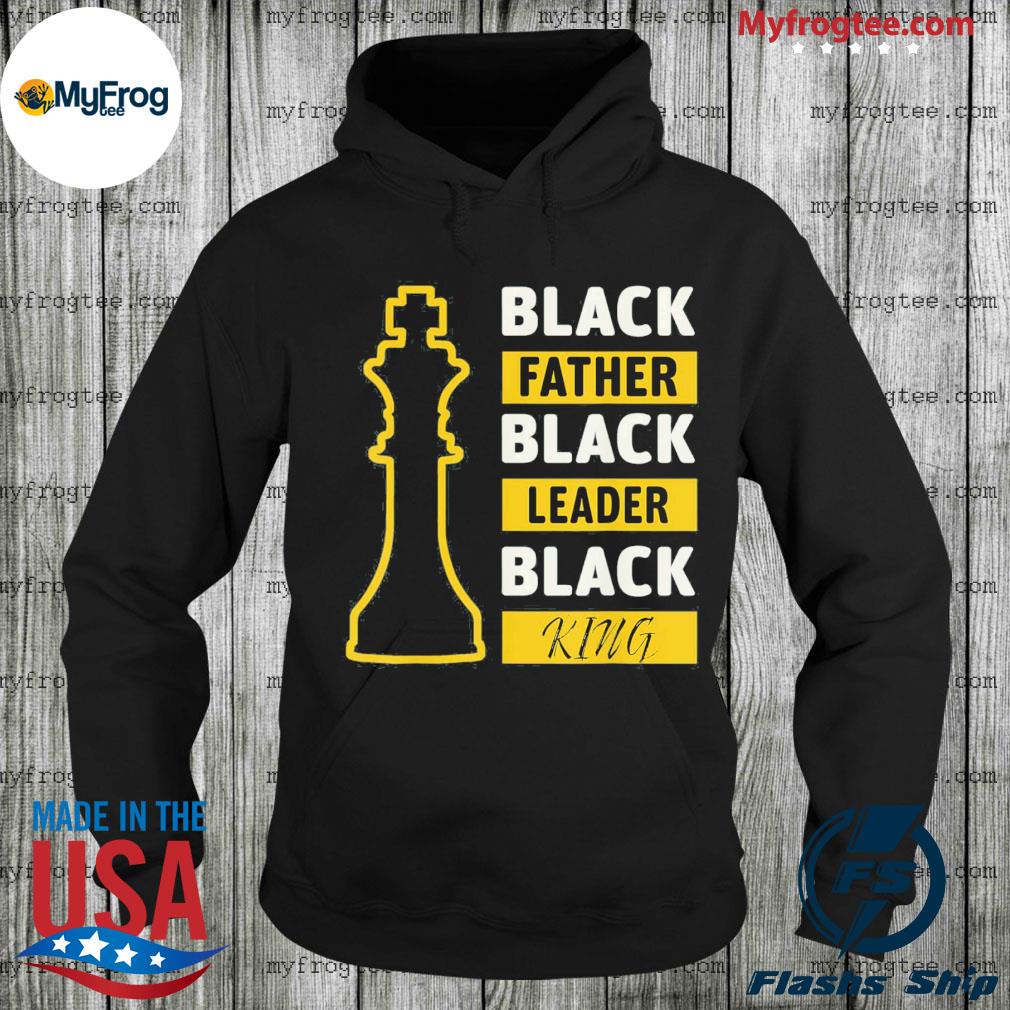 Leader & King Hoodie Black Father