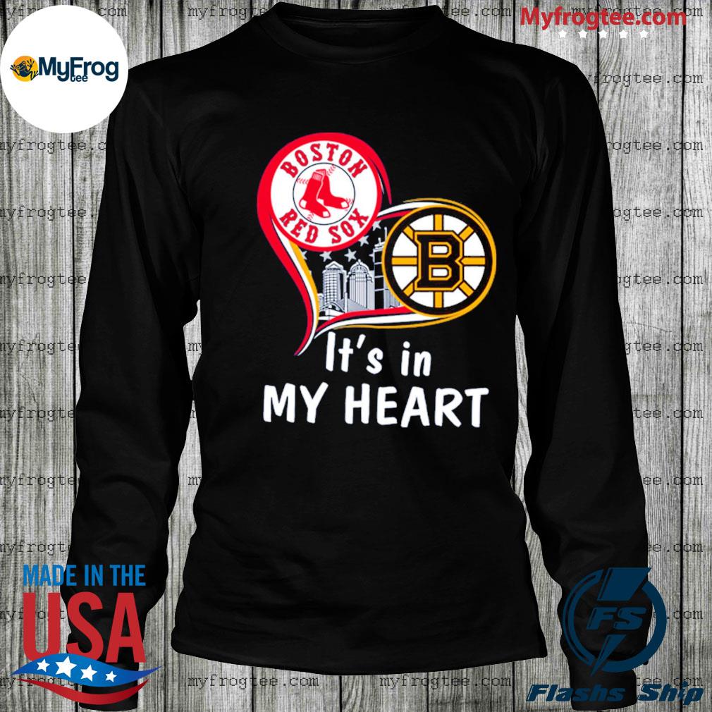 Boston Red Sox heart logo 2022 T-shirt, hoodie, sweater, long