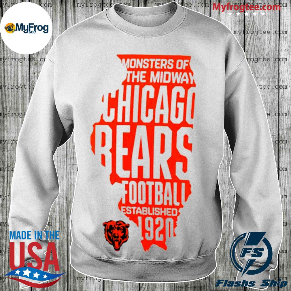 Chicago Bears Monsters Of The Midway Shirt, hoodie, sweater and long sleeve