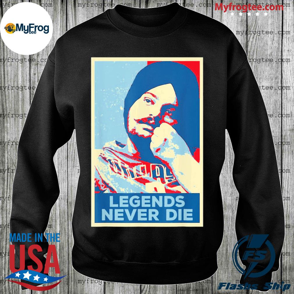 Legends never die discount sweater