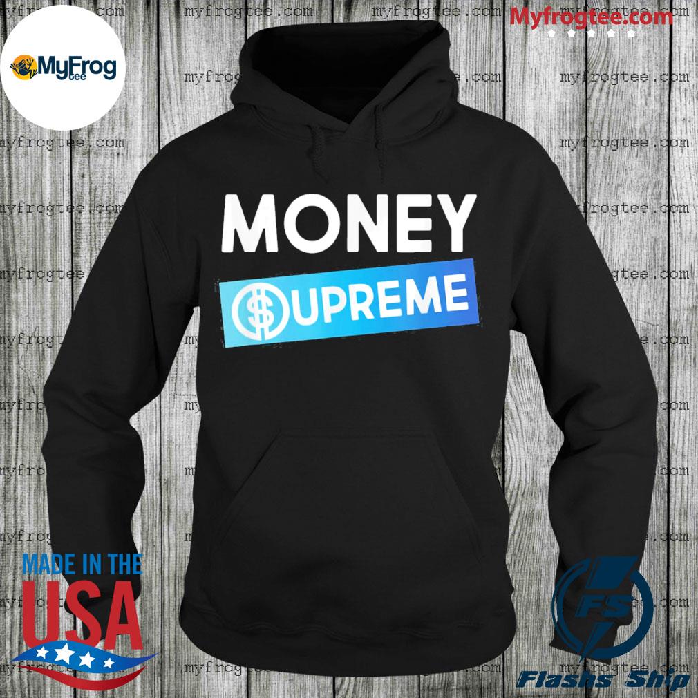 supreme dollar hoodie