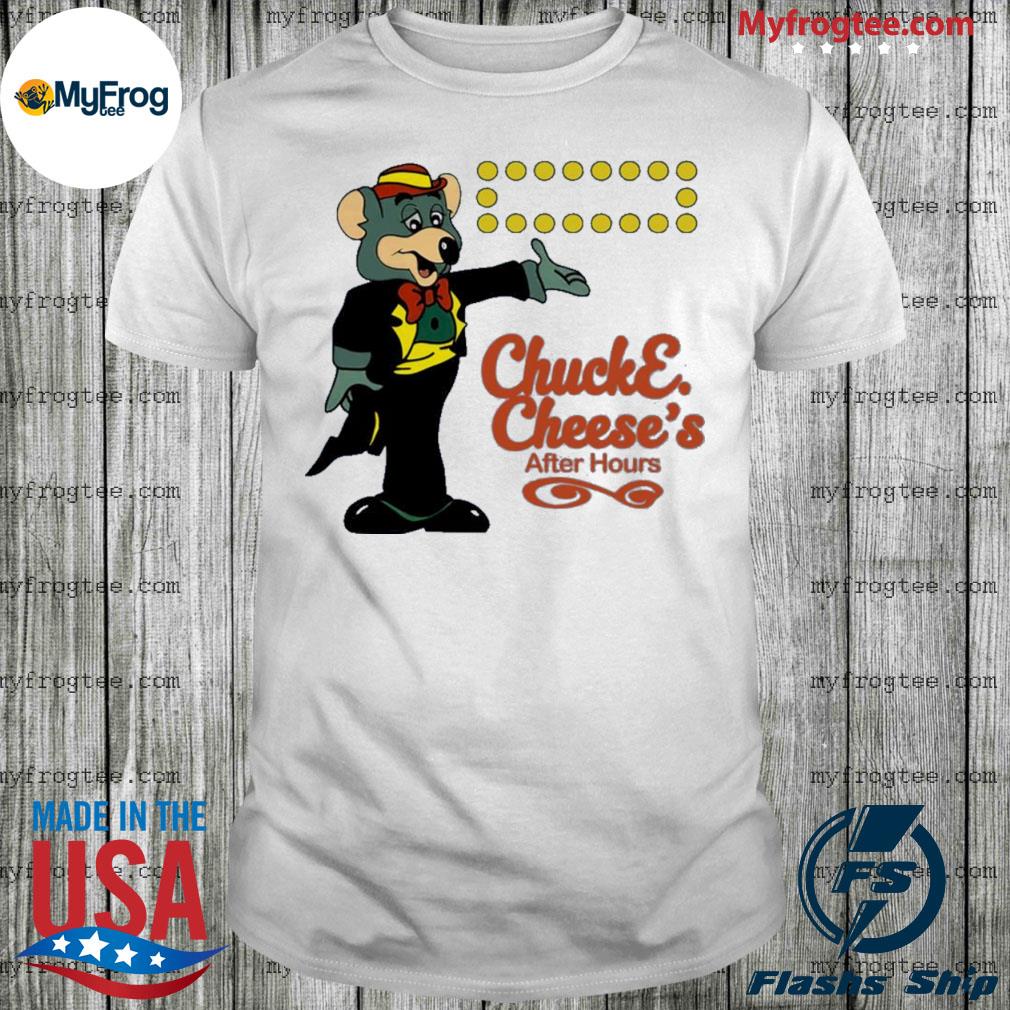 vintage chuck e cheese shirt