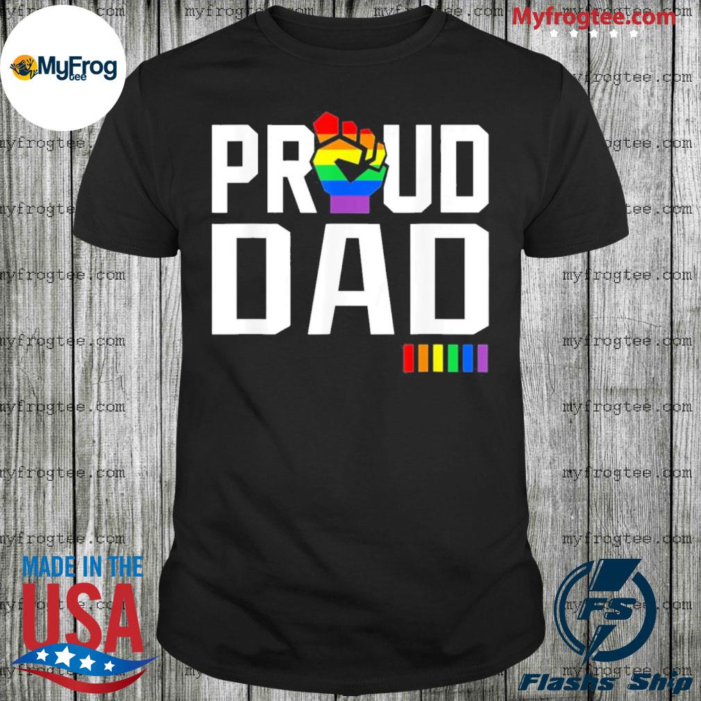 proud dad shirt lgbt