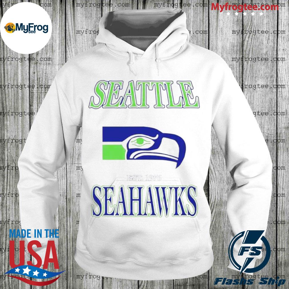 Seattle Seahawks 1976 Retro T-Shirt, Medium