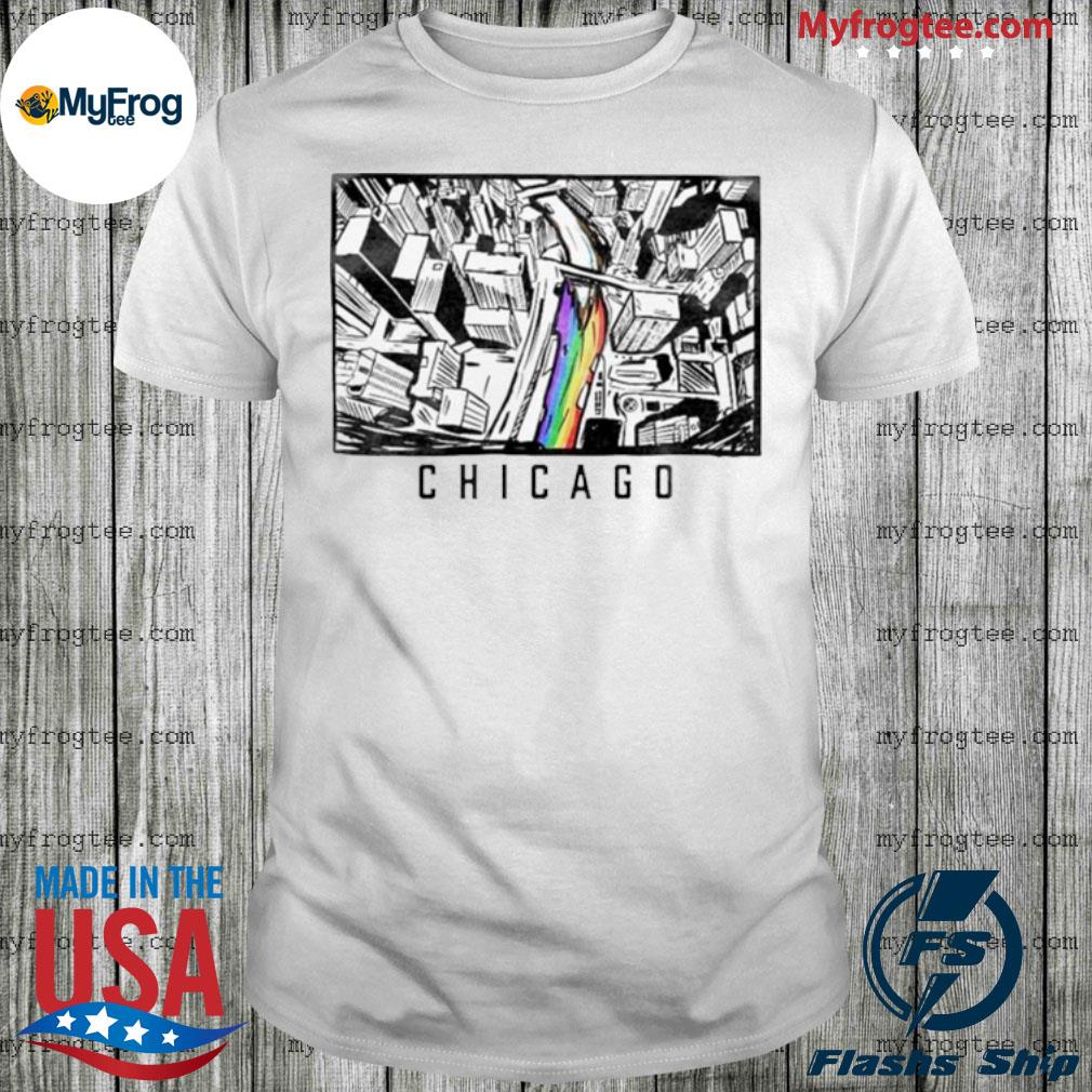 Chicago White Sox Pride Logo Long Sleeve Tee - Black