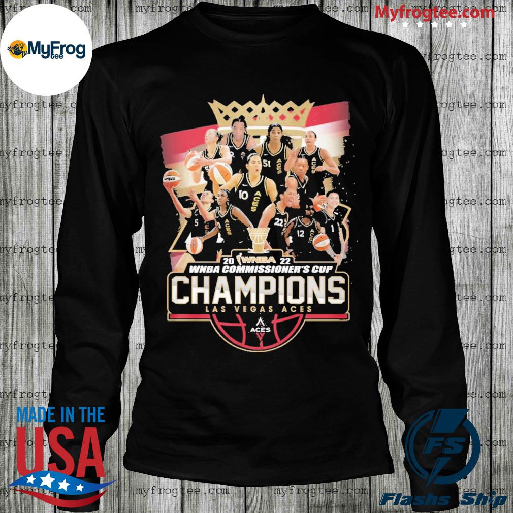 The Commissioner's Cup 2022 WNBA Champions Las Vegas Aces Shirt