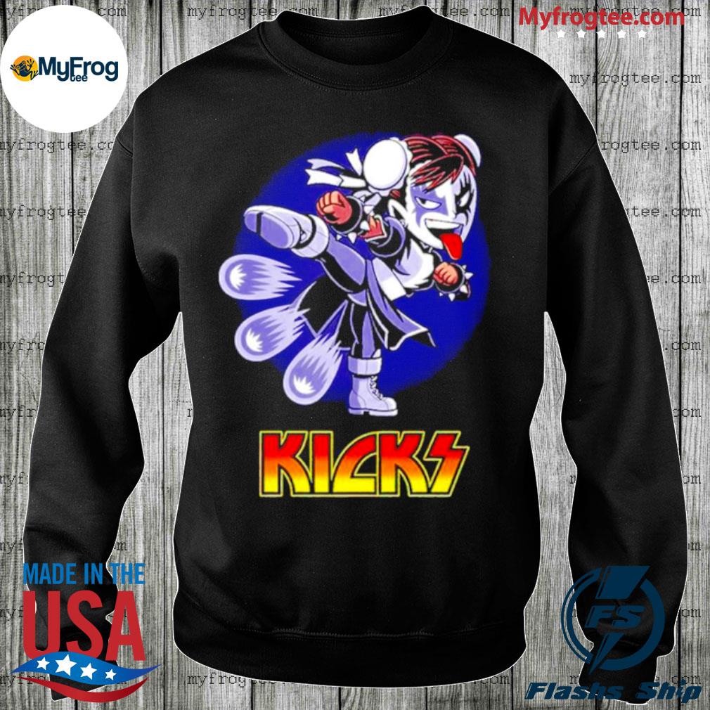 Kiss chun lI kicks shirt, hoodie, sweater and long sleeve