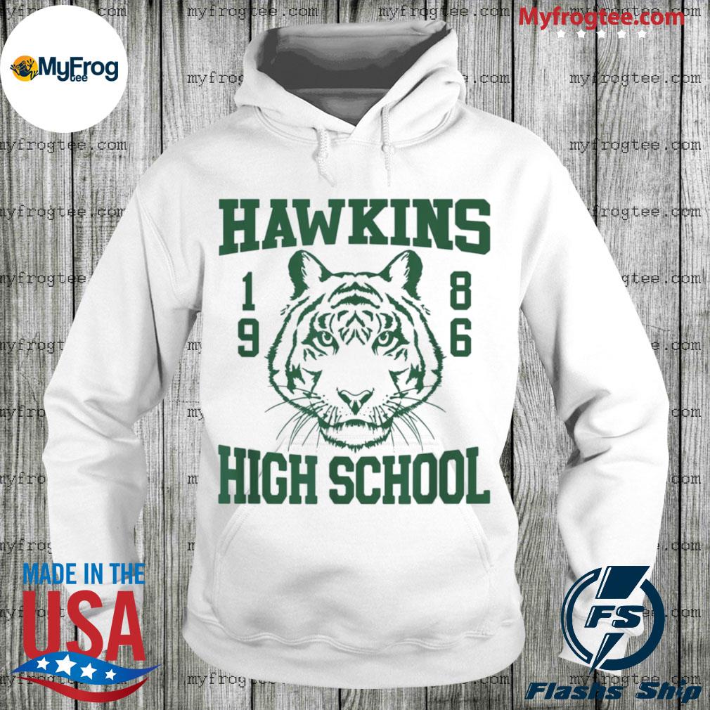 Stranger things 4 hawkins high school green shirt, hoodie, sweater