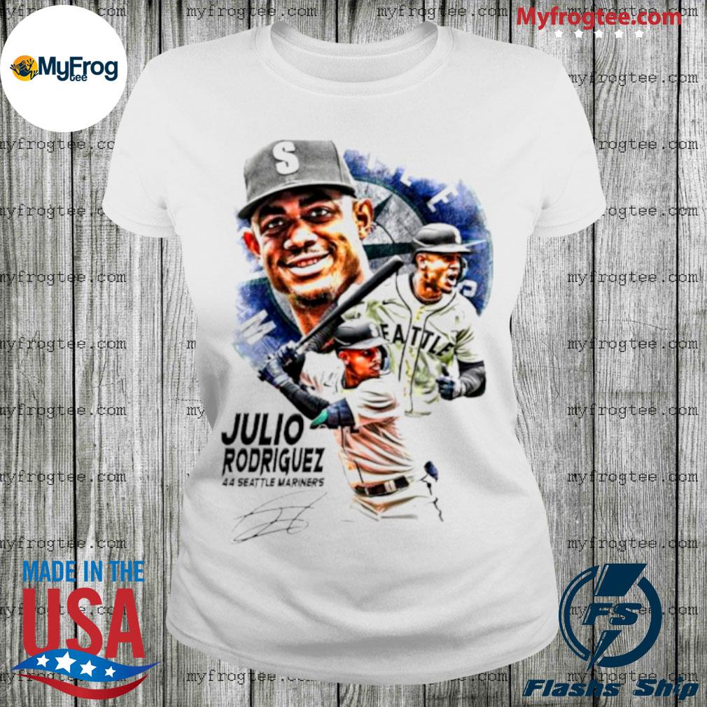 Julio Rodriguez Seattle Mariners Baseball signature shirt, hoodie, sweater  and long sleeve