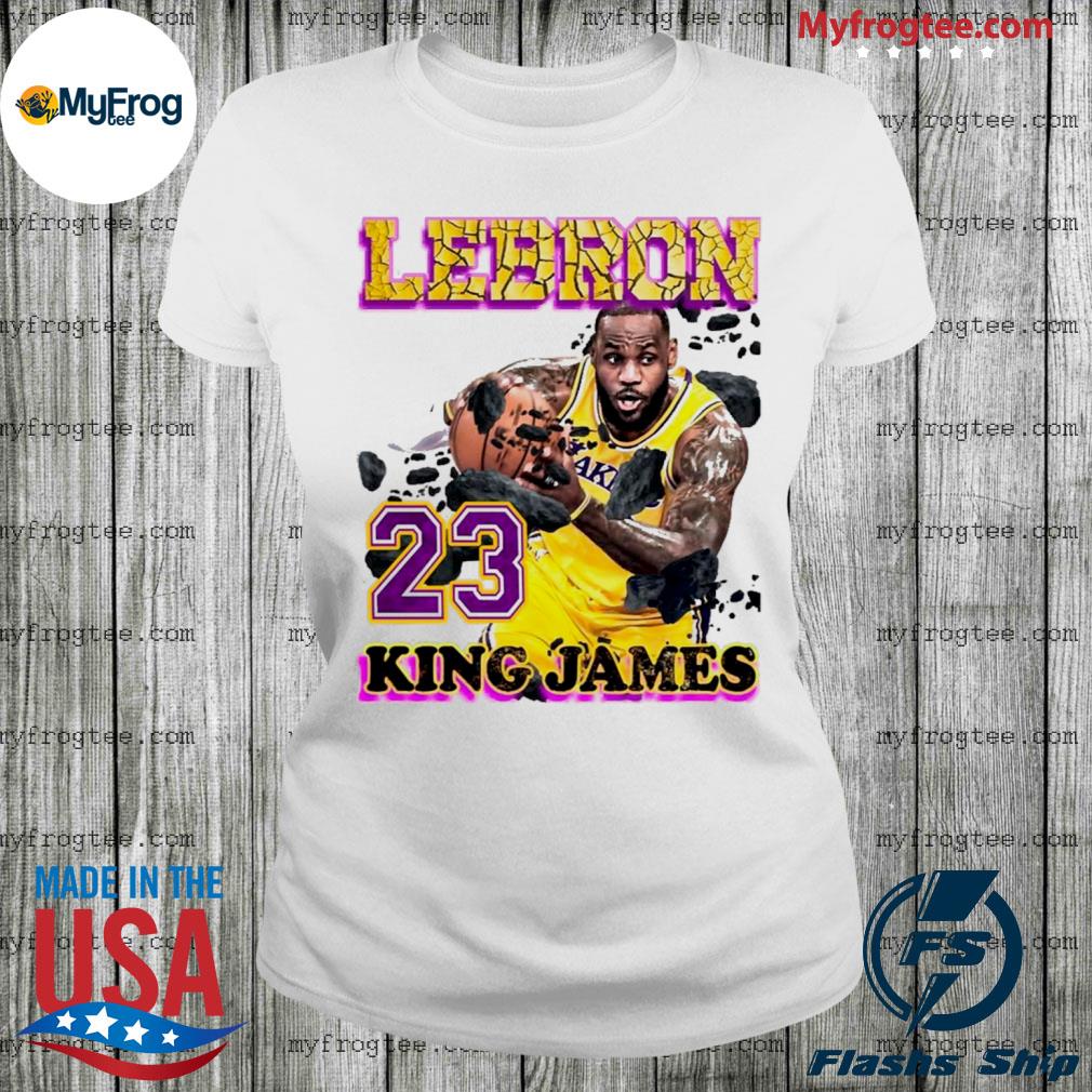 King James Solid Fan Design Lebron James Lakers Shirt, hoodie, sweater and  long sleeve