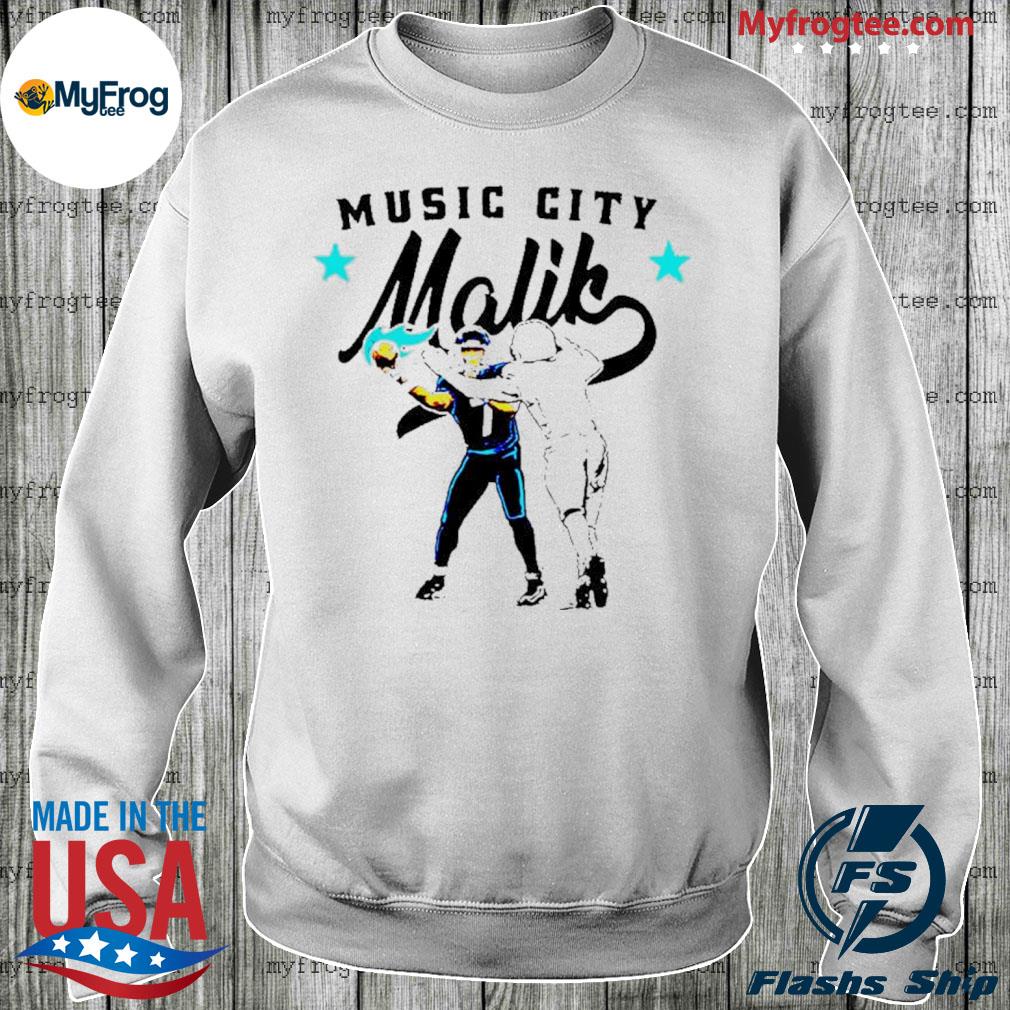 Malik willis music city malik shirt, hoodie, sweater and long sleeve