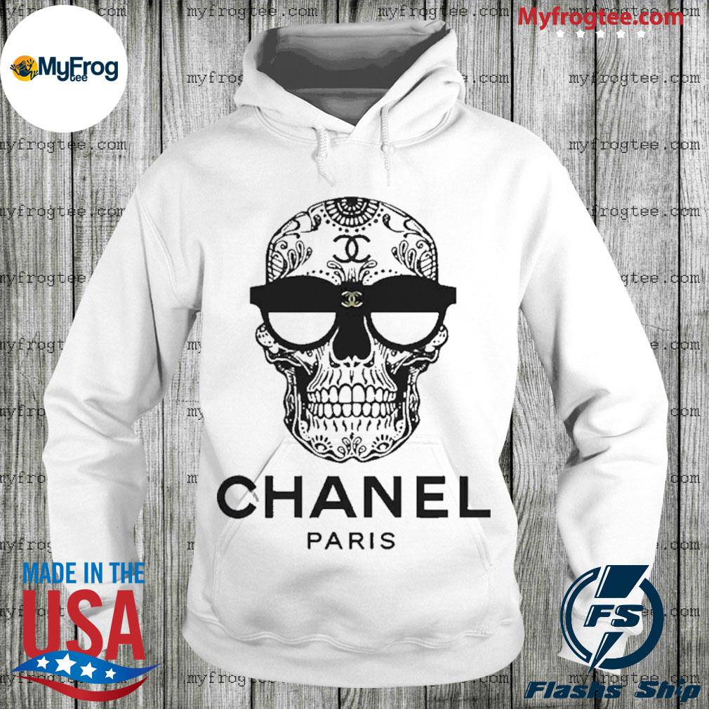 Skull Chanel Paris Logo Shirt, hoodie, sweater and long sleeve