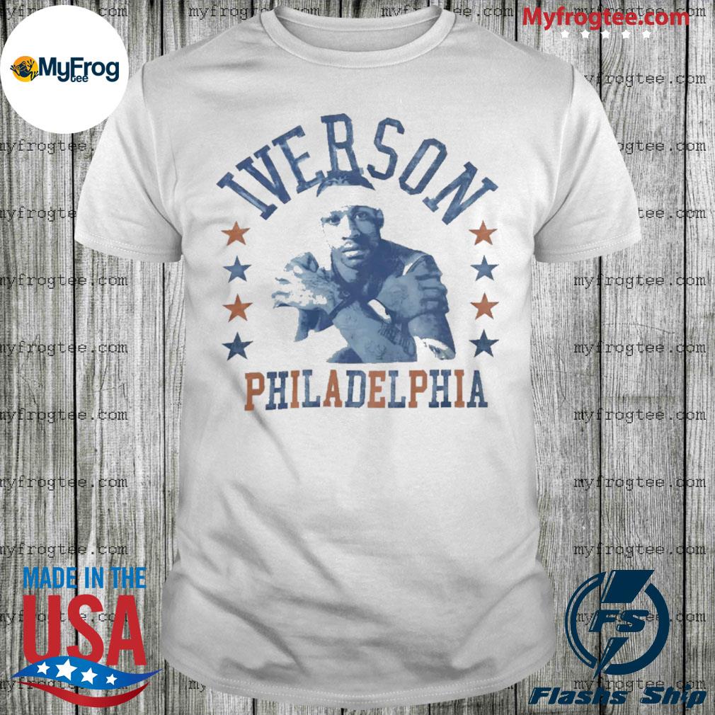 Bradley cooper allen iverson philadelphia xl vintage shirt