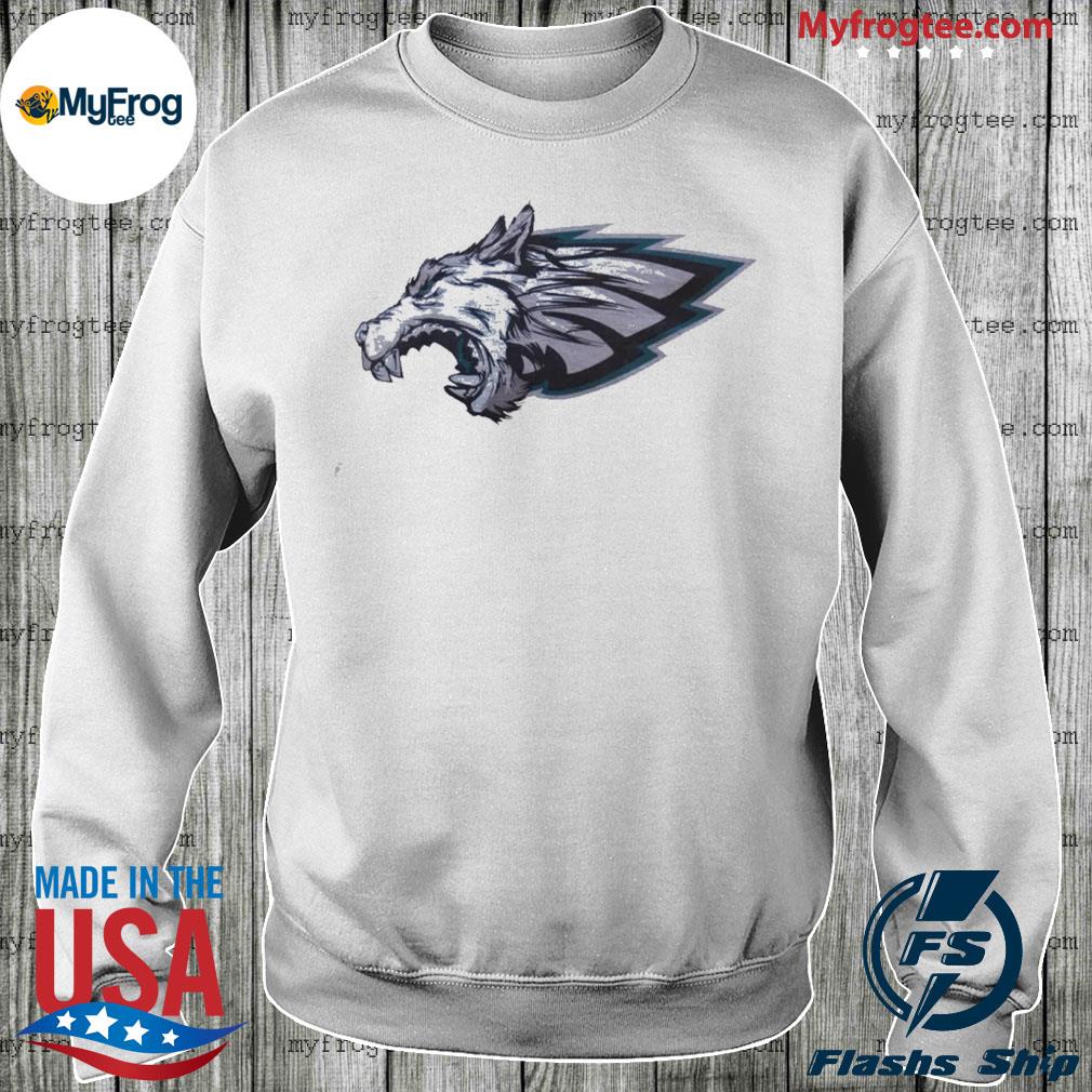 Dog mentality mixed philadelphia eagles logo shirt, hoodie