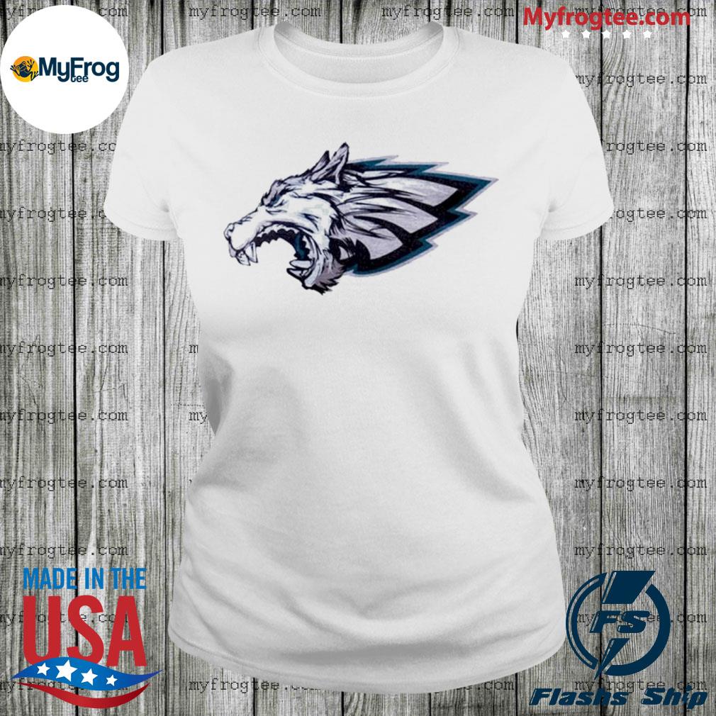 Long printed T-shirt - Dark grey/Philadelphia Eagles - Ladies