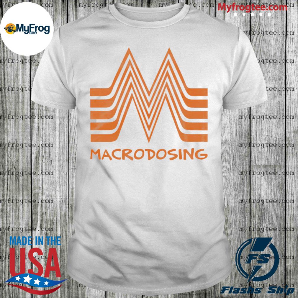 Macrodosing retro logo shirt