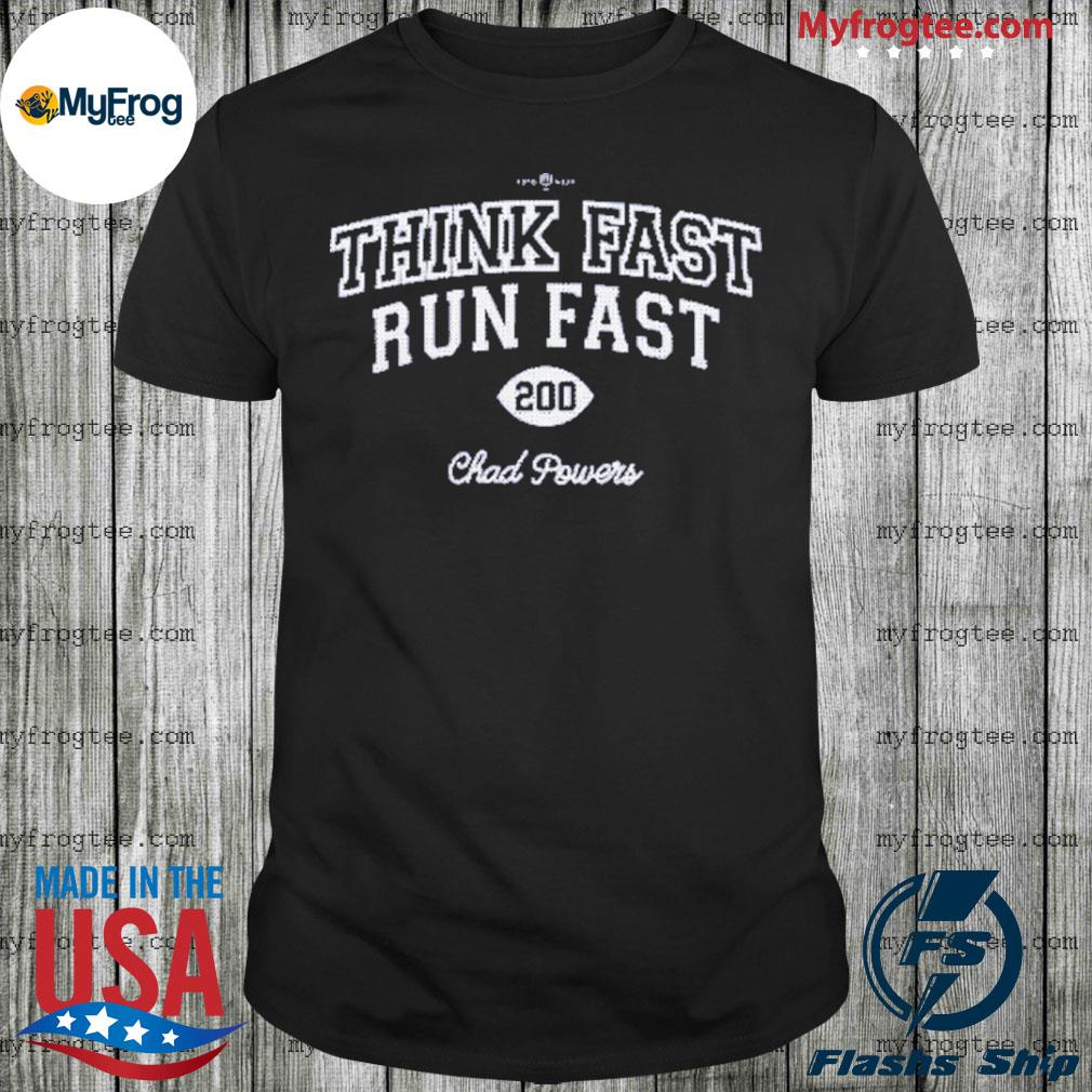 Rotowear think fast run fast hooded shirt