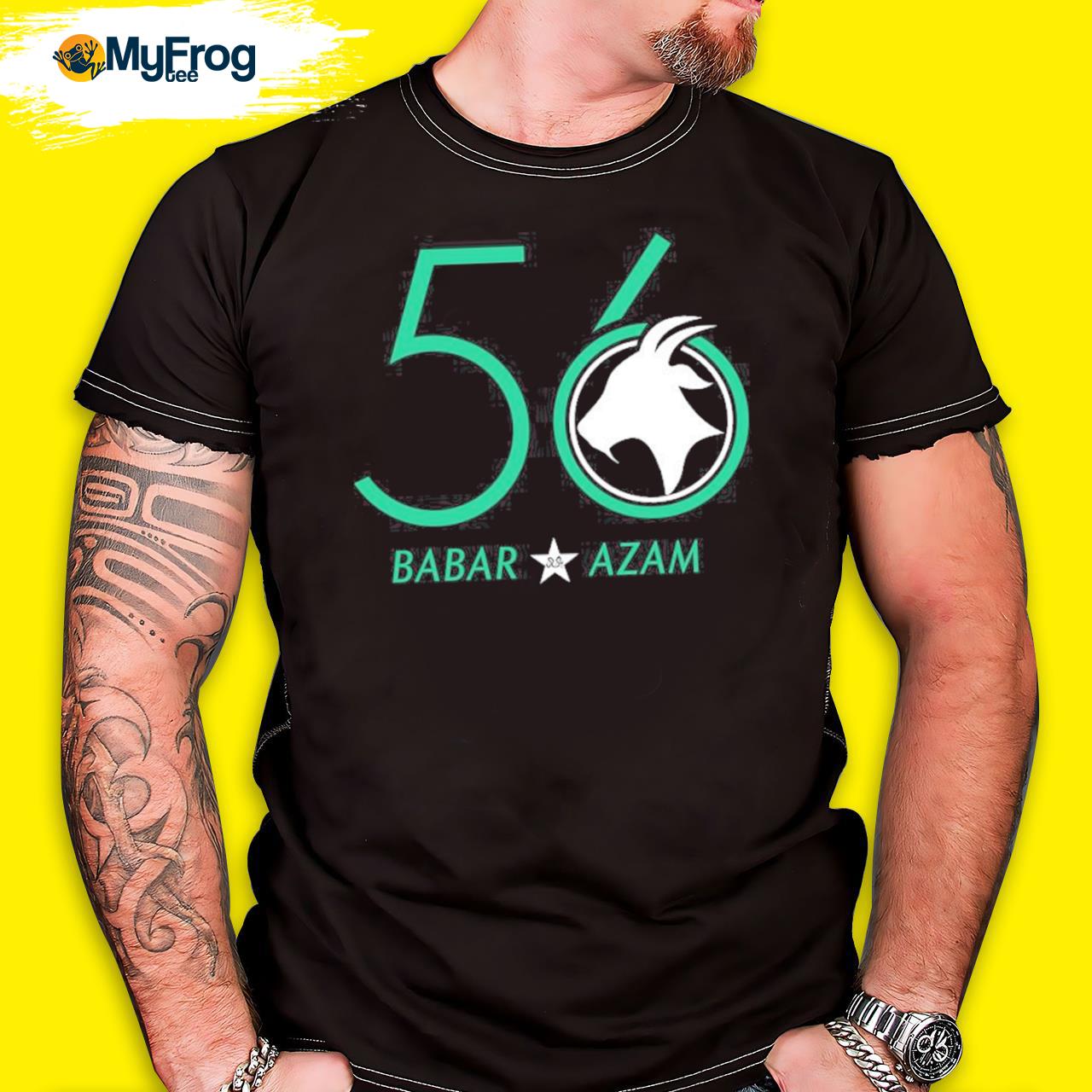 56 goat babar azam shirt, hoodie, and long sleeve