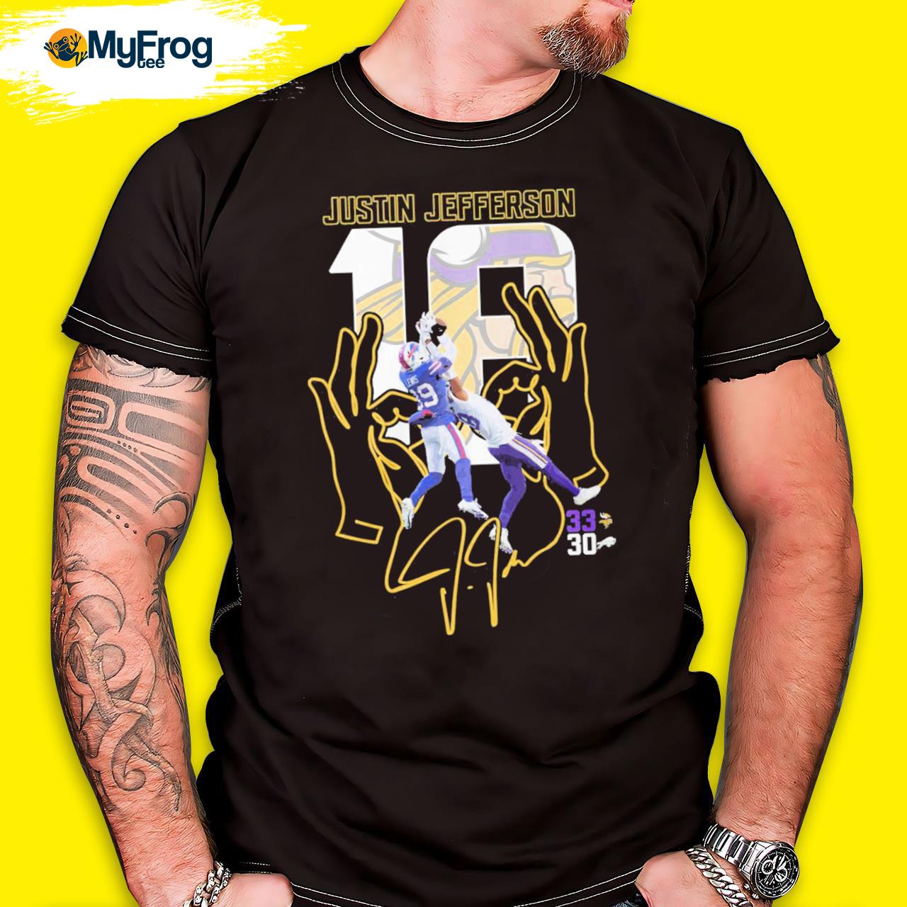 18 Justin Jefferson 33 30 shirt