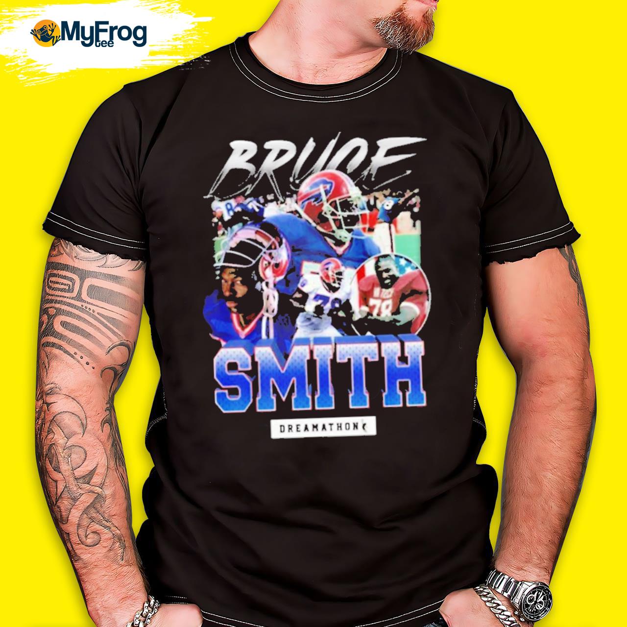 Bruce Smith Dreamathon Legendary Football Shirt