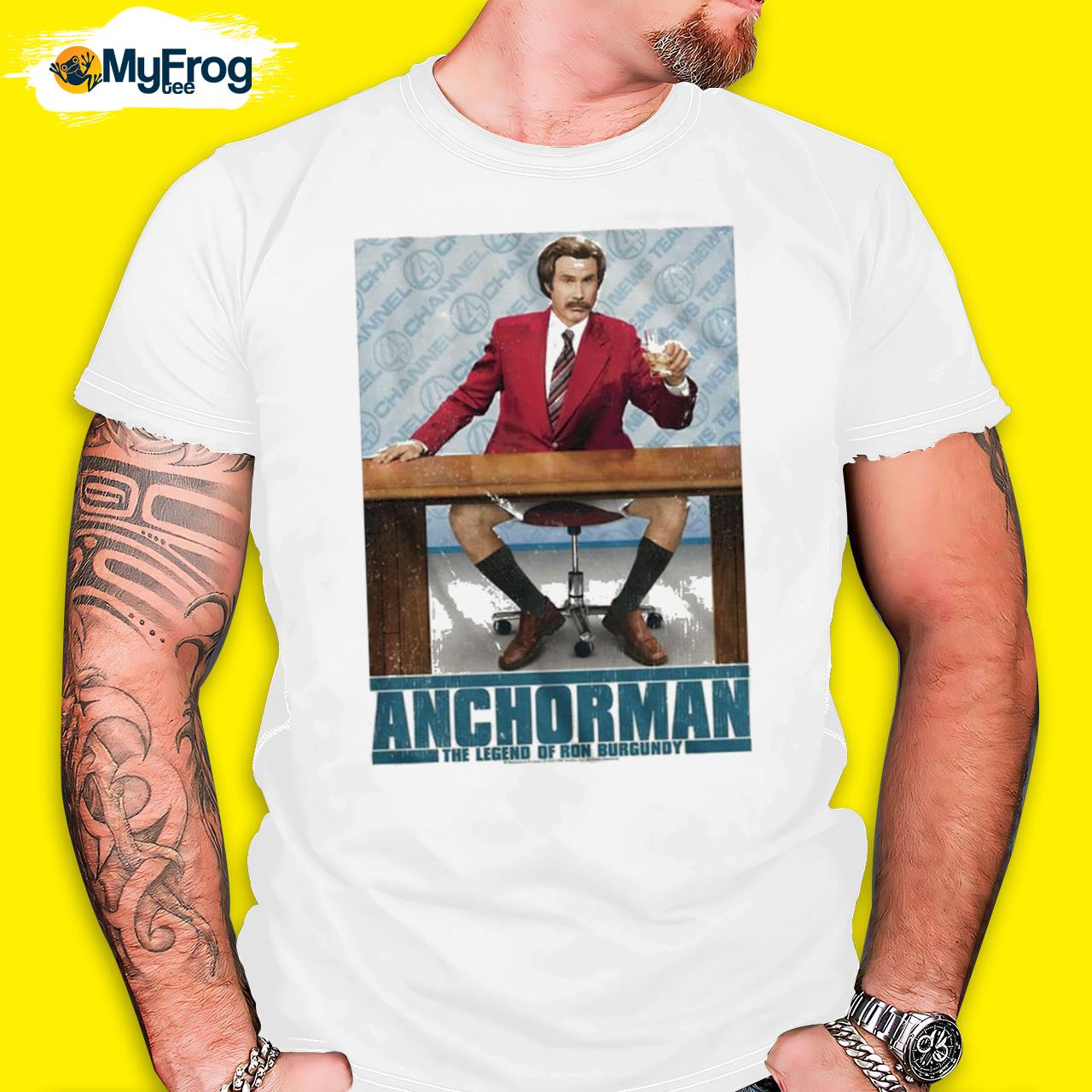 Anchorman the legend of ron burgundy shirt