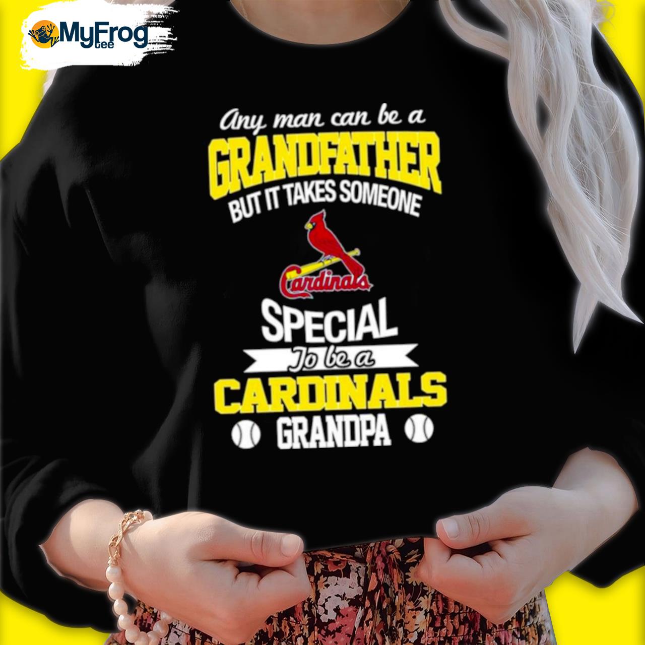 Any Man Can Be A Grandfather But It Takes Someone Special To Be A St. Louis  Cardinals Grandpa Shirt, hoodie, sweater and long sleeve