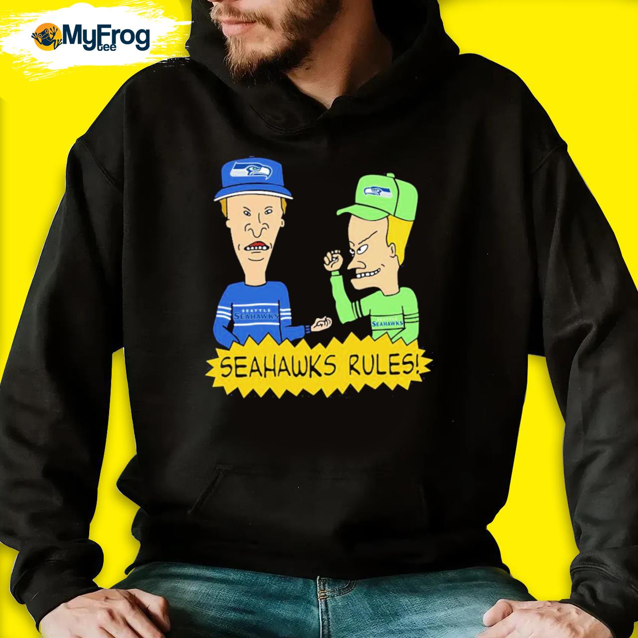 Beavis and Butt-Head Seattle Seahawks Rules NFL Shirt, hoodie, sweater and  long sleeve