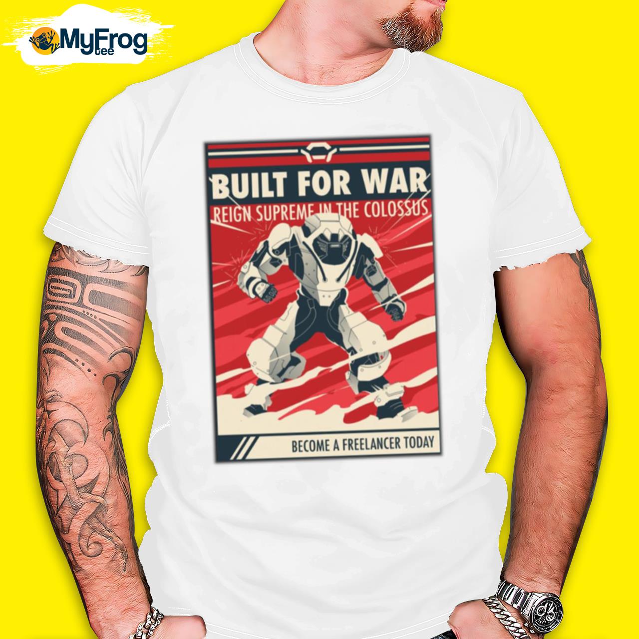 Built For War Anthem Colossus shirt