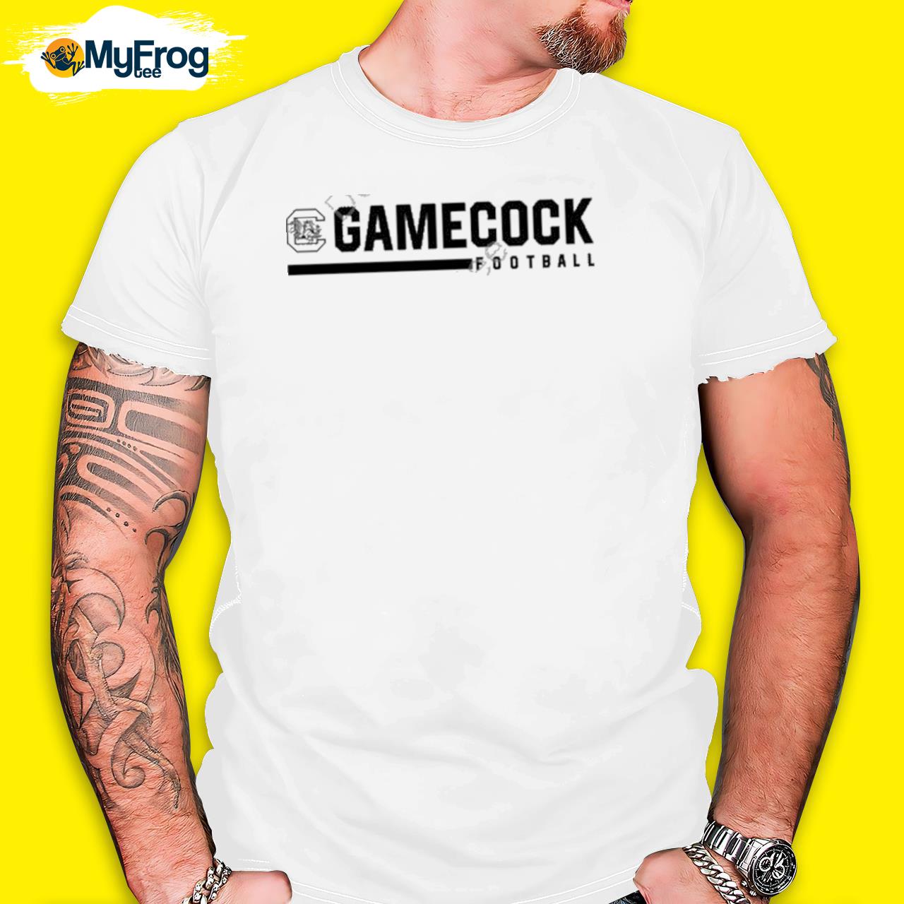 Cam smith wearing gamecock Football shirt