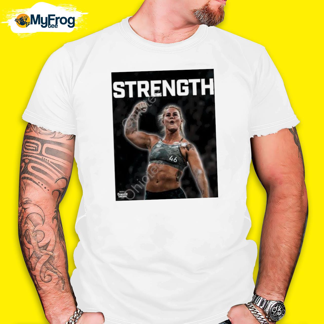 DanI speegle strength shirt