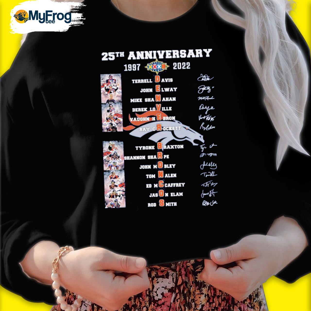 Denver Broncos Legends Players Signatures Shirt, hoodie, sweater, long  sleeve and tank top