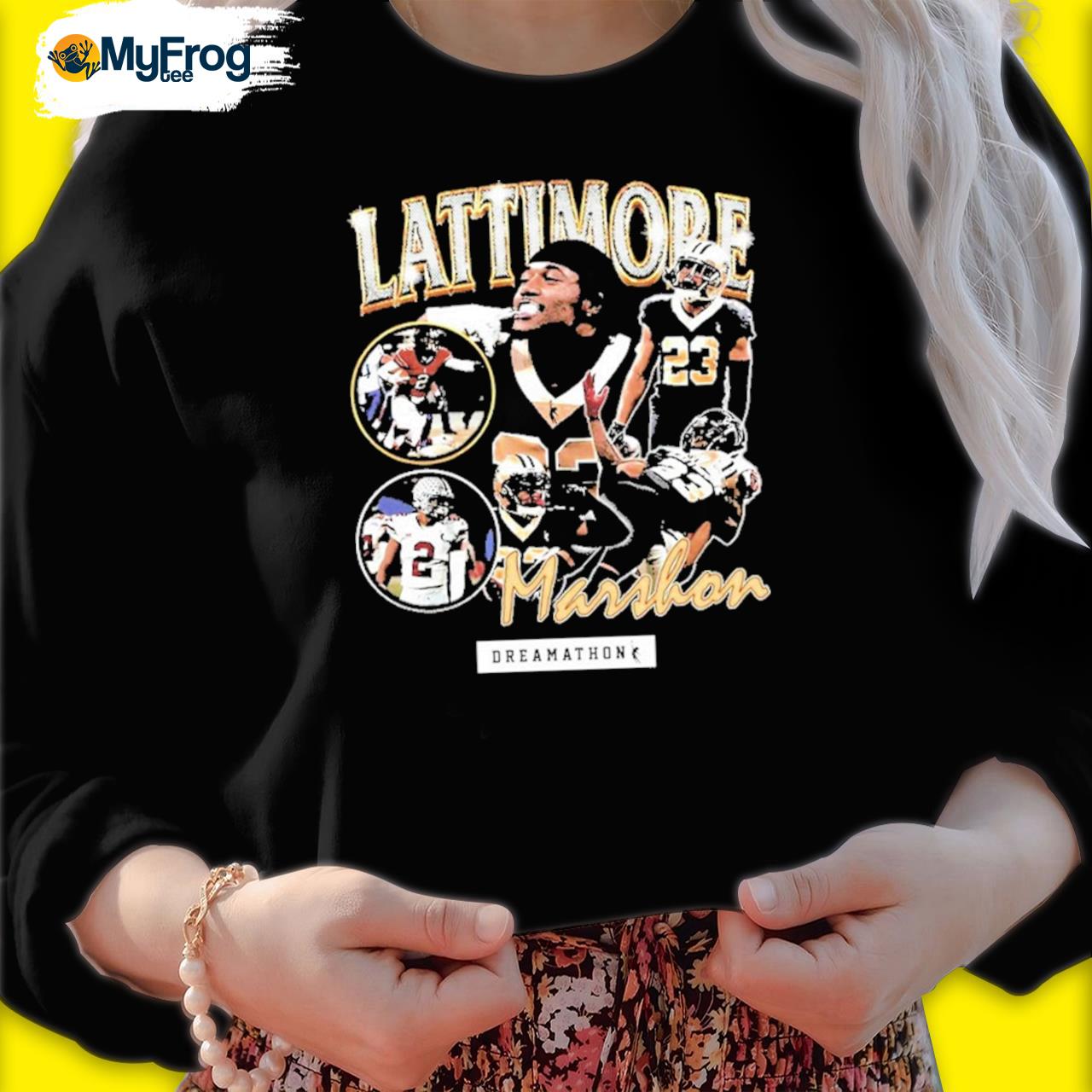 Marshon Lattimore Dreamathon shirt, hoodie, sweater, long sleeve and tank  top