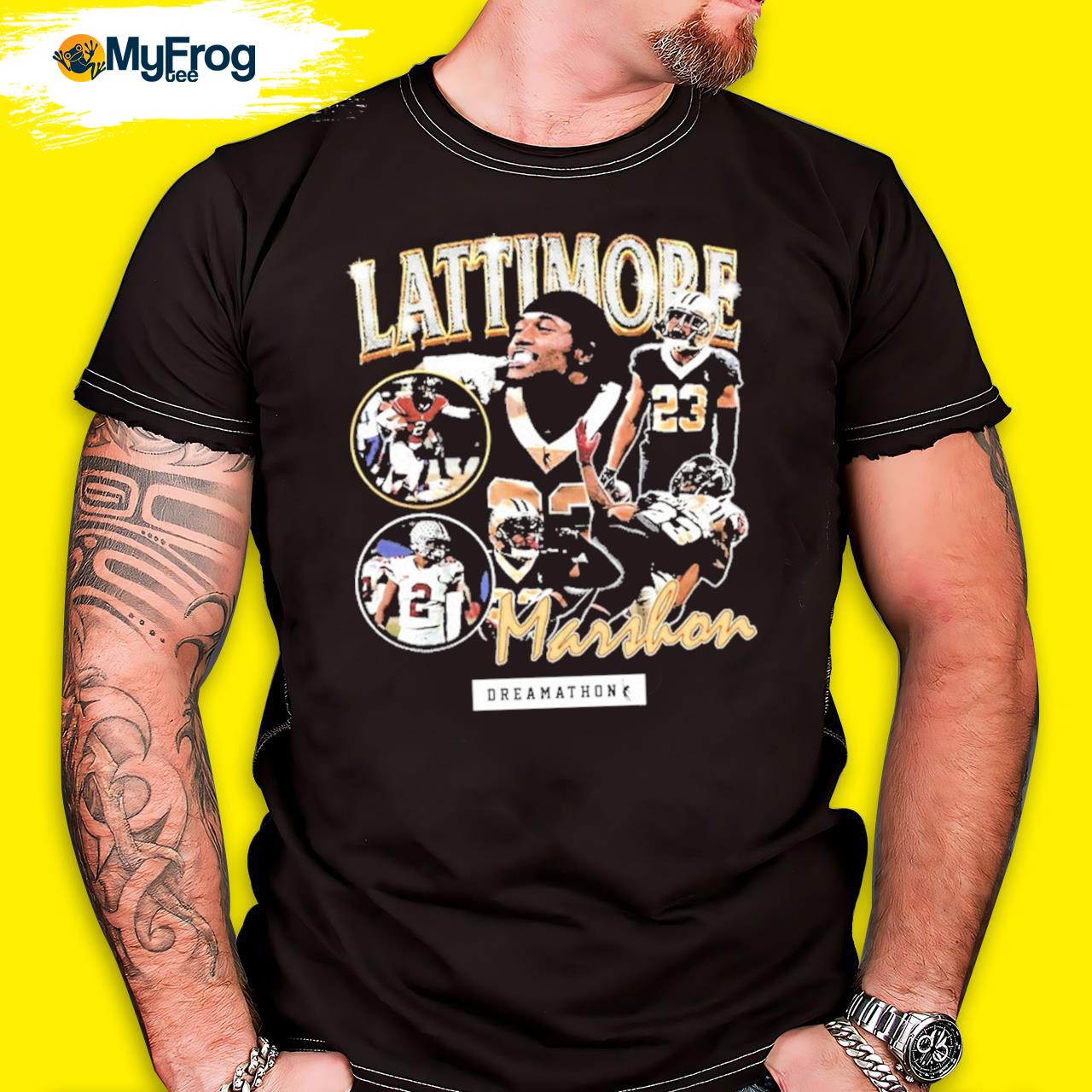 Marshon Lattimore 90s Bootleg T-Shirt