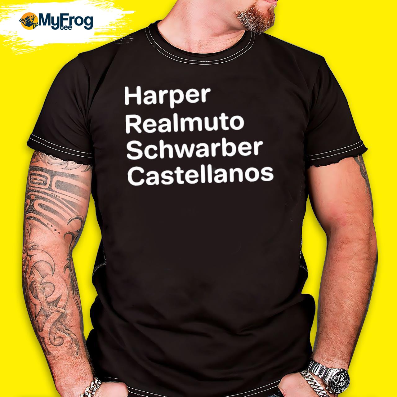 Harper realmuto schwarber castellanos shirt