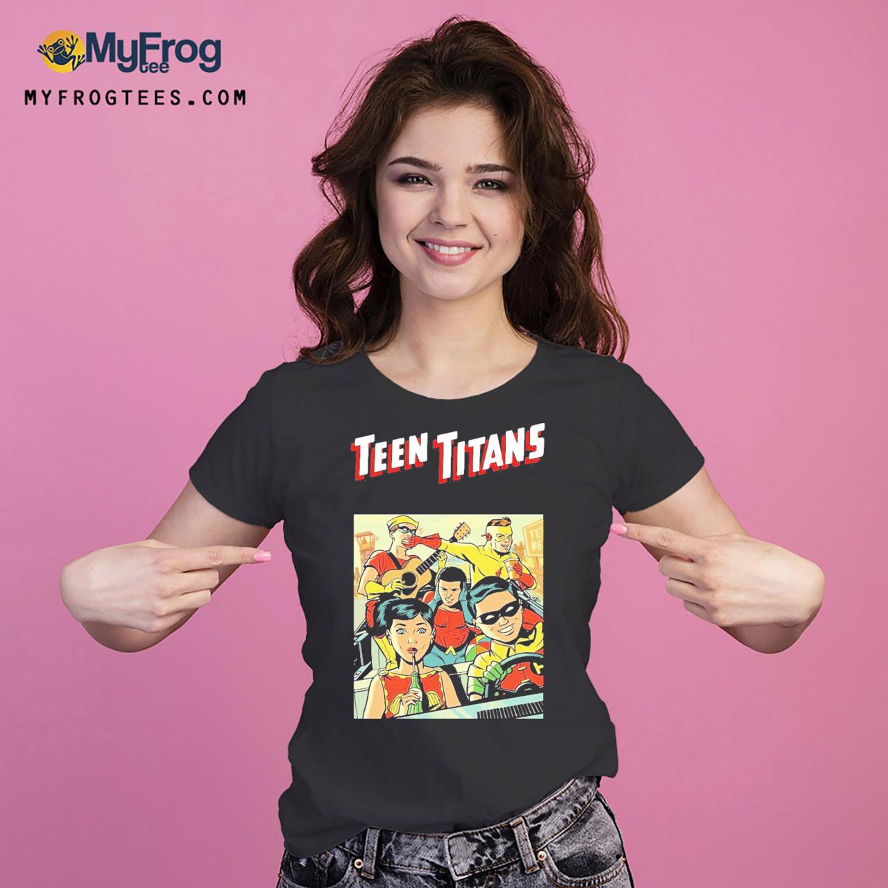 Official Teen Titans T-shirt, hoodie, sweater and long sleeve
