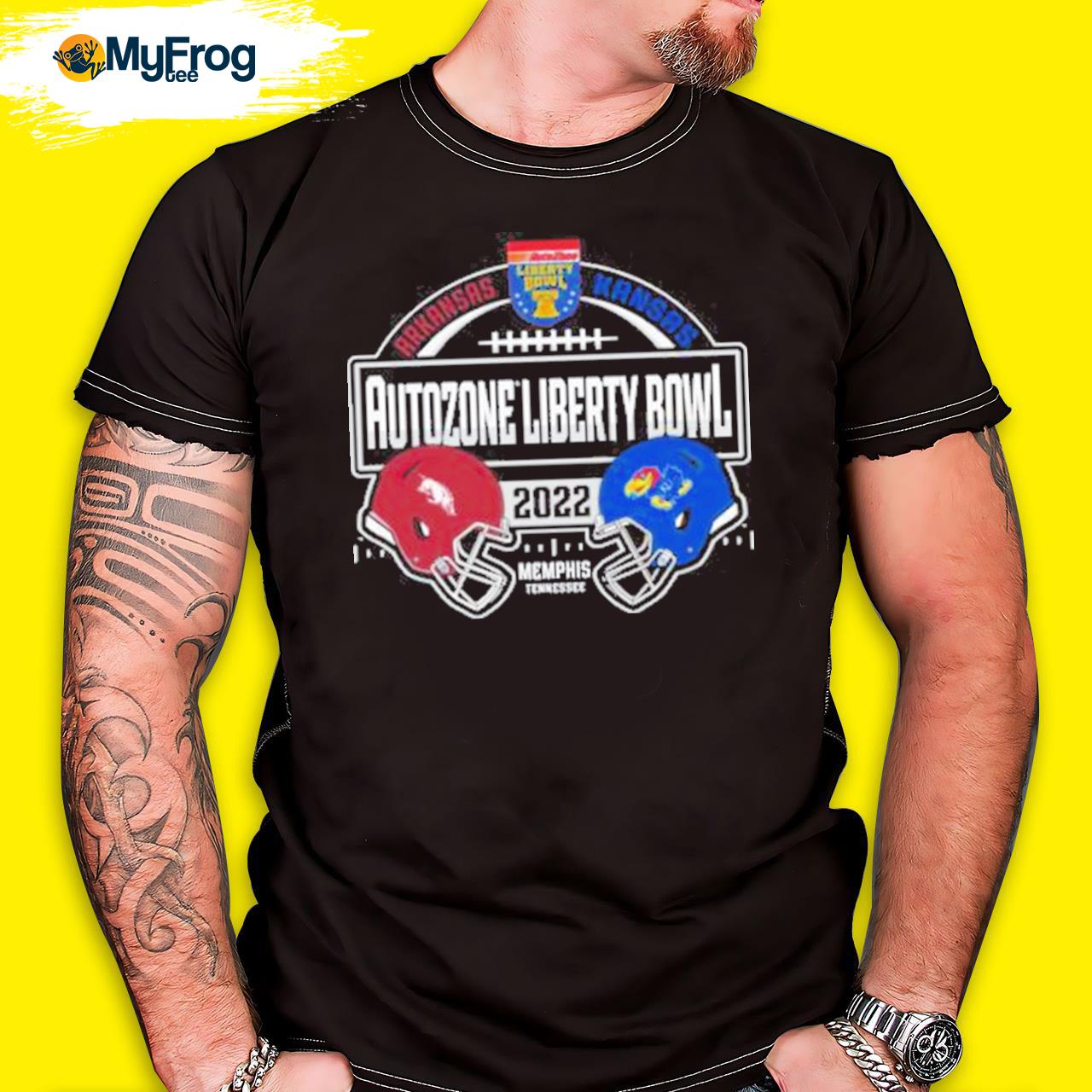 Arkansas Razorbacks 2022 Liberty Bowl Match-Up shirt