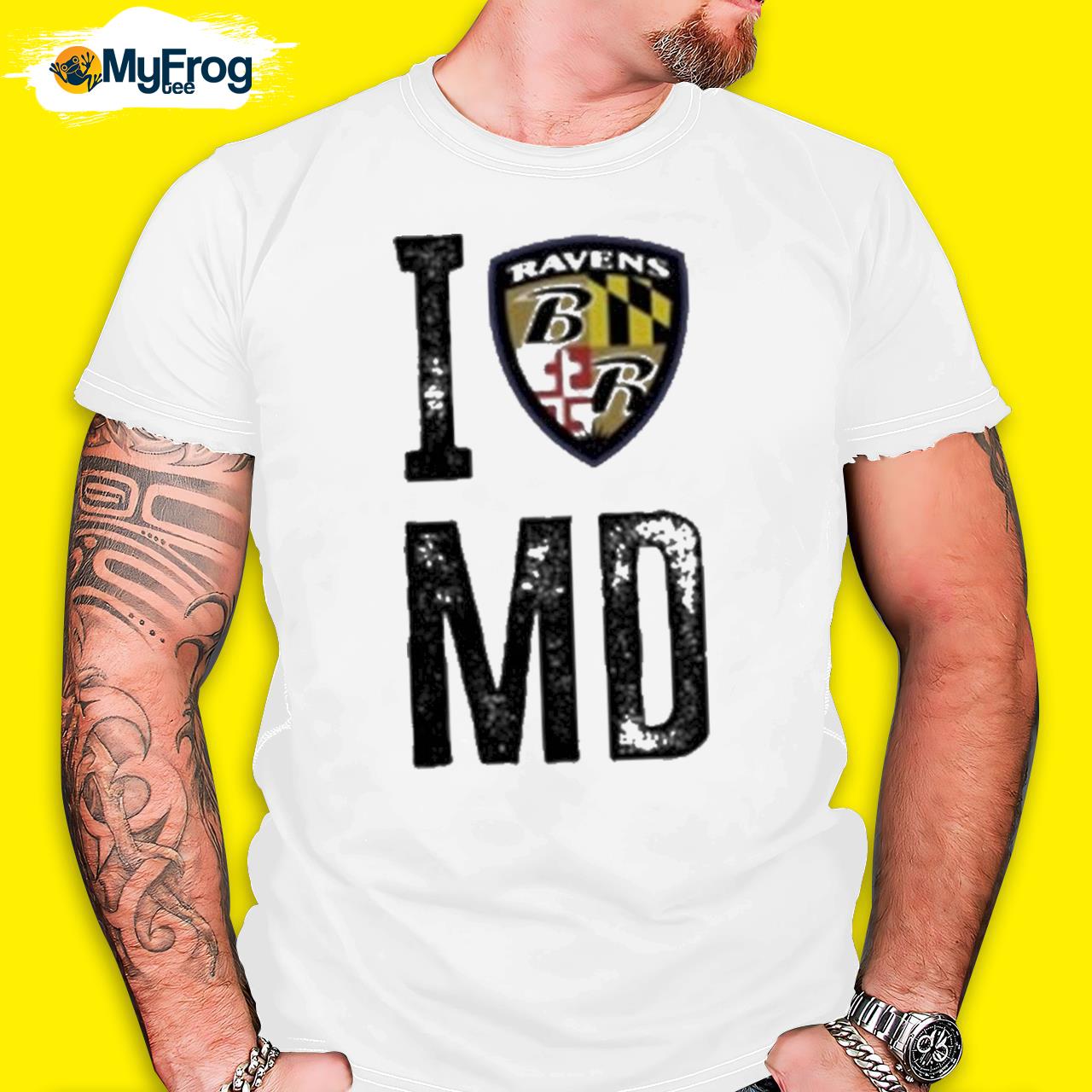 Baltimore Ravens i shield MD t-shirt, hoodie, longsleeve