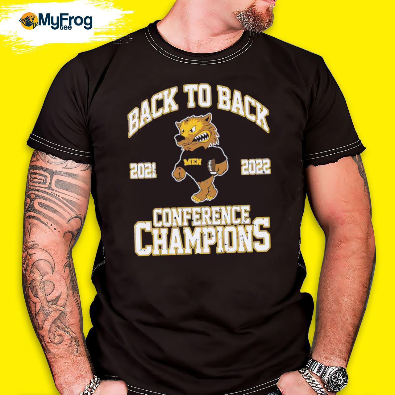 Barstool Blue Back To Back Conference Champions Shirt