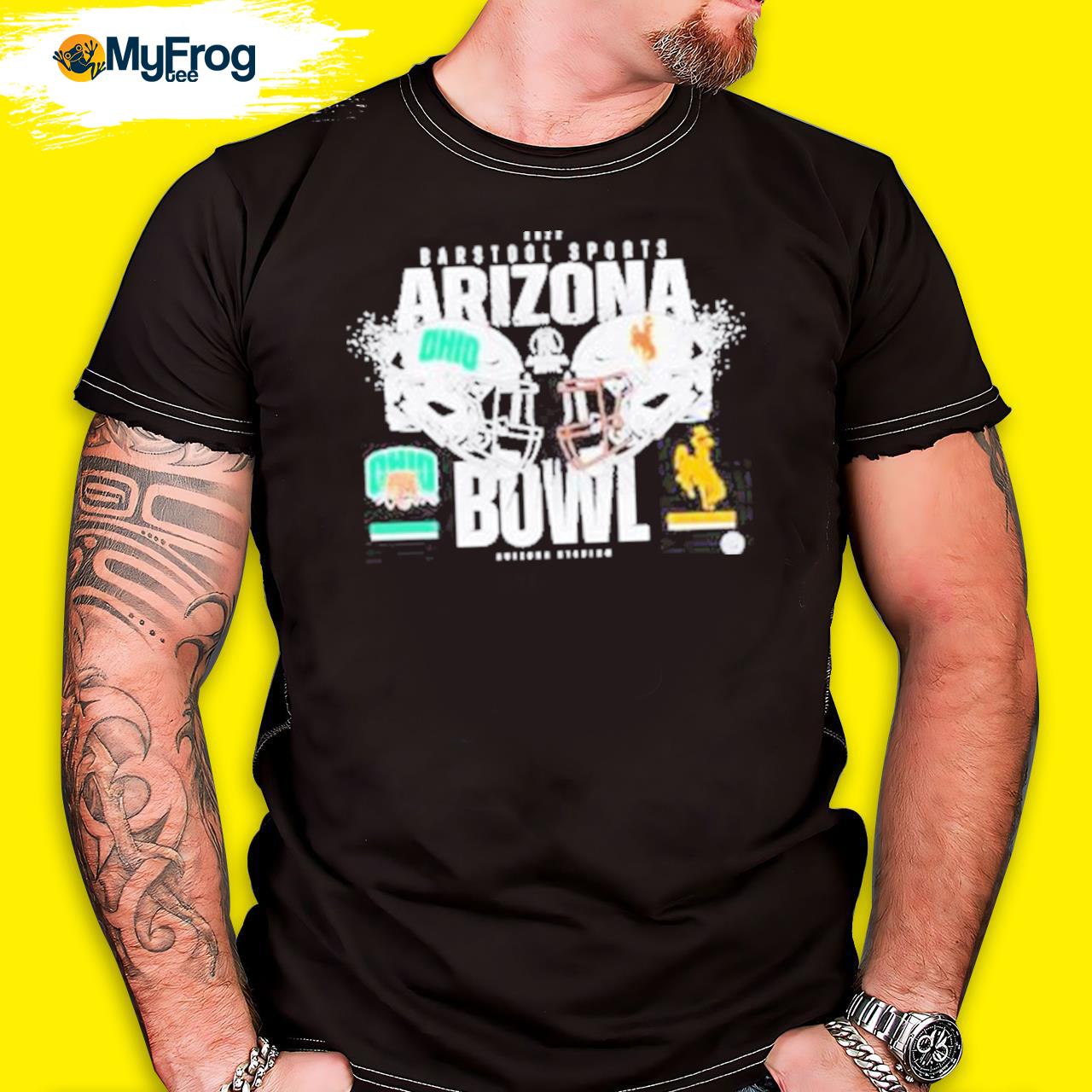 Barstool Sports Arizona Bowl Wyoming Cowboys Vs Ohio Bobcats 2022 Shirt
